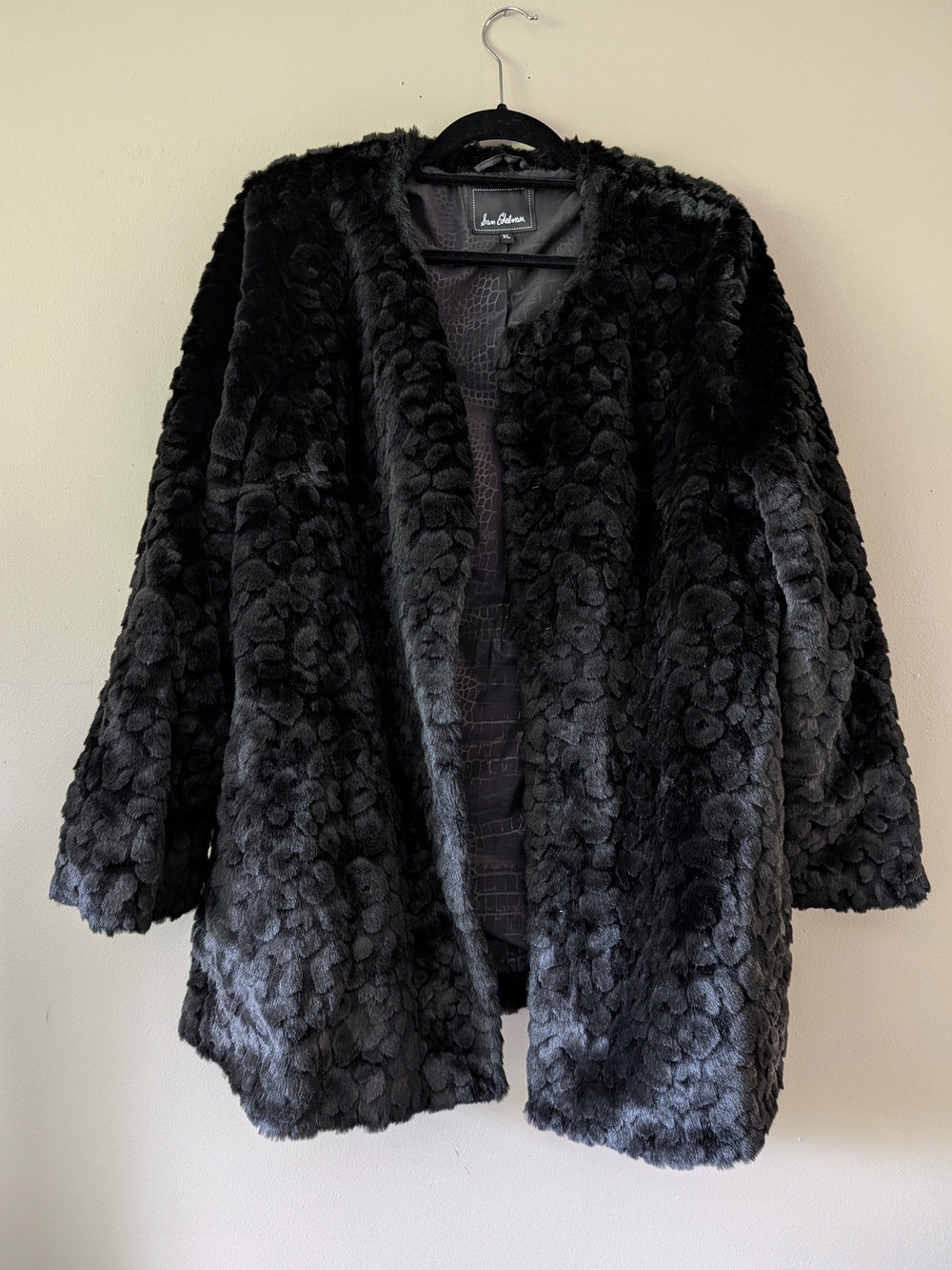 Sam Edelman faux fur coat xl